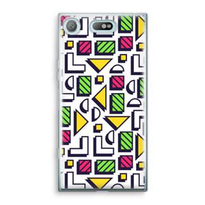 8-bit N°4: Sony Xperia XZ1 Compact Transparant Hoesje