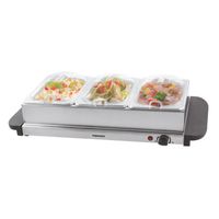 Tomado TBW3200S - Buffetwarmer - 3 buffet reservoirs - 3 x 1,5 l - Warmhoudplaat