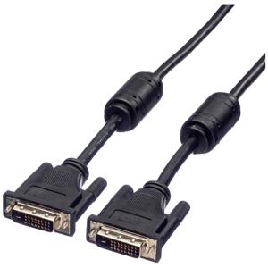 ROLINE Monitorkabel DVI, M/M, (24+1) dual link, 1 m