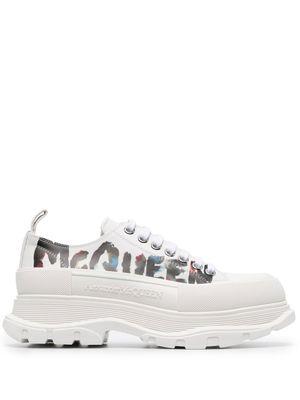 Alexander McQueen baskets Tread Slick - Blanc