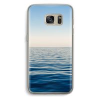 Water horizon: Samsung Galaxy S7 Transparant Hoesje