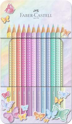 Faber Castell Kleurpotloden Sparkle pastel - 12 stuks