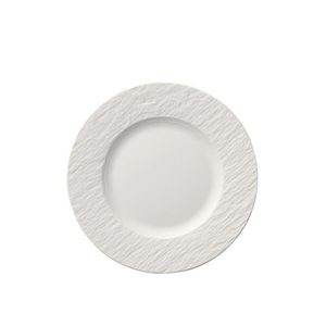 Villeroy & Boch Manufacture Rock Dinerbord Rond Porselein Wit 6 stuk(s)