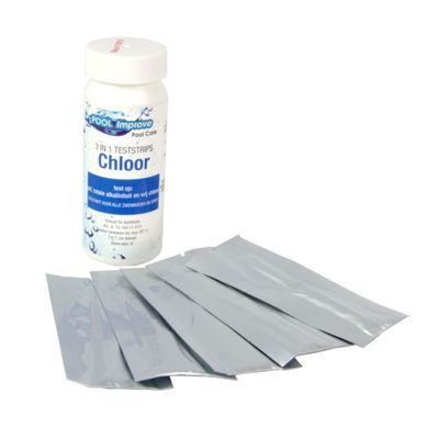 Bestway Pool improve teststrips 3 in 1, 50 teststrips
