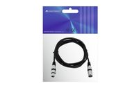 Omnitronic 3022047N audio kabel 3 m XLR (3-pin) Zwart - thumbnail