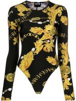 Versace Jeans Couture body à imprimé baroque - Noir - thumbnail