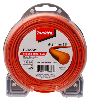 Makita Accessoires Maaidraad 2,4X15M Rond - E-02749 E-02749