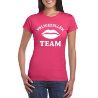 Vrijgezellenfeest Team t-shirt roze dames - thumbnail