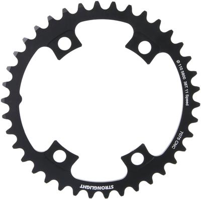 STRONGLIGHT Chain ring strongl. 38t inner alu black