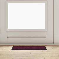 Deurmat Bordeauxrood 40 x 60 cm Teddy Stof Deurmat Bordeauxrood 40 x 60 cm Teddy Stof