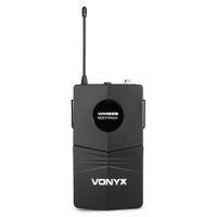 Vonyx WM82C draadloze UHF microfoonset met handmicrofoon en headset - thumbnail