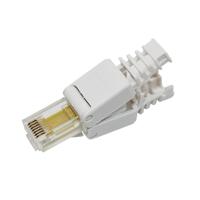 Gereedschap-gratis Crimping RJ-45 modulaire stekker korte versie Cat5e