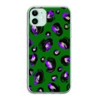 Green Cheetah: iPhone 11 Transparant Hoesje