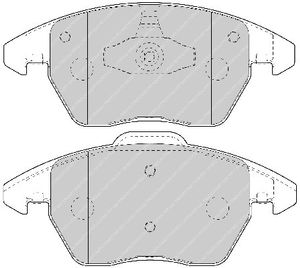 Remblokken set FDB1728