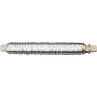 Creativ Company Bloemendraad, dikte 0,6 mm, zilver, 50 m/ 1 rol