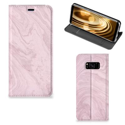 Samsung Galaxy S8 | Standcase | Marble Pink - Origineel Cadeau Vriendin