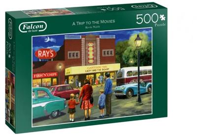 A Trip to the Movies Puzzel 500 Stukjes A Trip to the Movies Puzzel 500 Stukjes