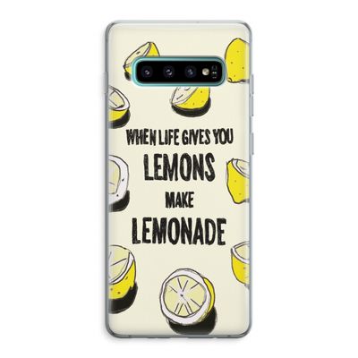 Lemonade: Samsung Galaxy S10 Plus Transparant Hoesje