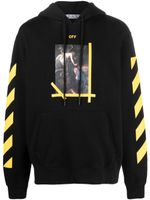 Off-White hoodie à imprimé Caravaggio - Noir