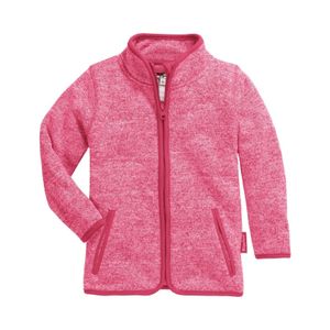 Playshoes fleece jasje fuchsia Maat