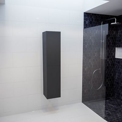 Mondiaz Vica Beam kolomkast 160 cm 2 deuren antraciet mat (Darkgrey)