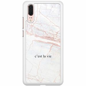 Huawei P20 hoesje - C'est la vie