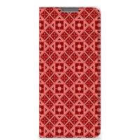 OPPO Find X5 | Hoesje met Magneet | Batik Rood