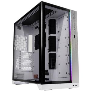 Lian Li O11 Dynamic XL (ROG Certified) Midi-tower PC-behuizing, Gaming-behuizing Wit, Zwart Geïntegreerde verlichting, Zijvenster, Stoffilter