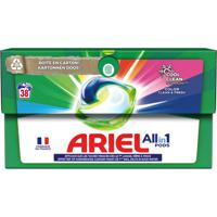 Ariel All in 1 Wasmiddel Pods - Kleur - 4 x 38 Wasbeurten - Voordeelverpakking - thumbnail