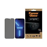 iPhone 13 Pro Max PanzerGlass Geval Vriendelijk CamSlider Privacy Glazen Screenprotector - Zwarte Rand
