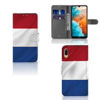 Huawei Y6 (2019) Bookstyle Case Nederlandse Vlag