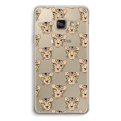 Tijger: Samsung A3 (2017) Transparant Hoesje