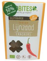 Biobites Lijnzaad Crackers Indian