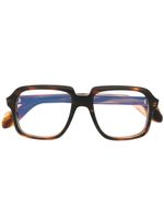 Cutler & Gross lunettes de vue à effet écailles de tortue - Marron - thumbnail