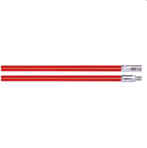 RUNPO stick rood (star) 7,5mm 2x1m 10045