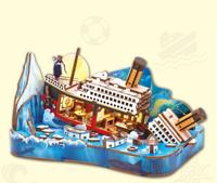 PlayfulMario Titanic Schipsbreuk met verlichting 196 onderdelen Modelbouw