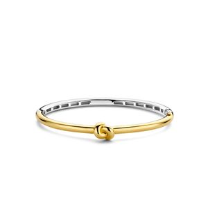 TI SENTO-Milano 23005SY Armband Bangle Knoop zilver goud-en zilverkleurig 4 mm