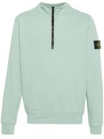 Stone Island sweat à motif Compass - Bleu