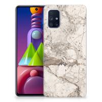 Samsung Galaxy M51 | TPU | Siliconen hoesje | Marmer Beige Samsung Galaxy M51 | TPU | Siliconen hoesje | Marmer Beige