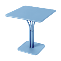 Fermob Luxembourg tuintafel kolom 71x71 cm Maya Blue