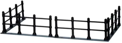 Lemax canal fence s/4 kerstdorp accessoire Caddington Village 2014