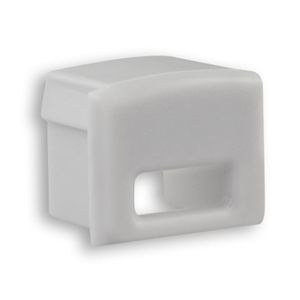 Eindkap E82 grijs kabelinvoer voor aluminium LED profiel PL4