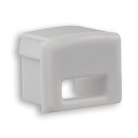 Eindkap E82 grijs kabelinvoer voor aluminium LED profiel PL4