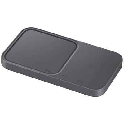 Samsung Wireless Charger Duo EP-P5400 EP-P5400BBEGEU Inductie lader 2.77 A Uitgangen USB-C Donkergrijs