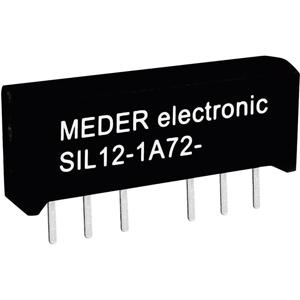 StandexMeder Electronics SIL12-1A72-71L Reedrelais 1x NO 12 V/DC 1 A 15 W SIL-4