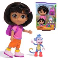 Dora pop met Rugzak en Boots figuur - 15 cm Dora pop met Rugzak en Boots figuur - 15 cm