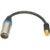 Klotz XLR-MRCAM XLR-naar-RCA adapterkabel 0.2 meter