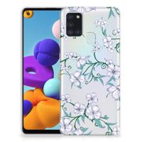 Samsung Galaxy A21s Uniek | TPU Case | Blossom White