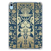 iPad (2022) 10.9 Siliconen Hoesje Beige Flowers