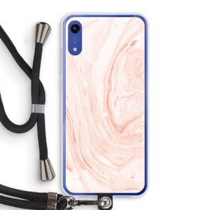 Peach bath: Honor Play 8A Transparant Hoesje met koord
